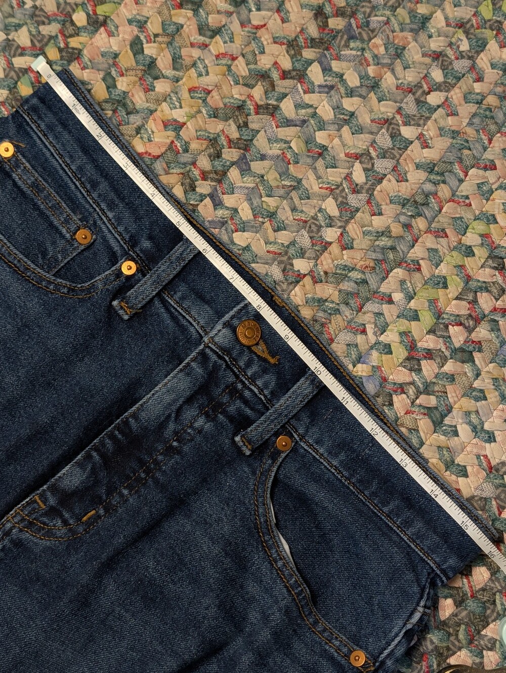 NWT Madewell The Momjean in Hoover Wash - Picture 12 of 15